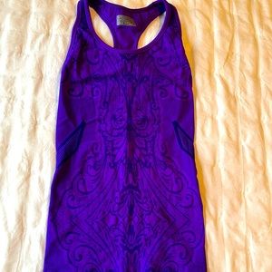 Athleta Shelf Bra Tank in Purple XS